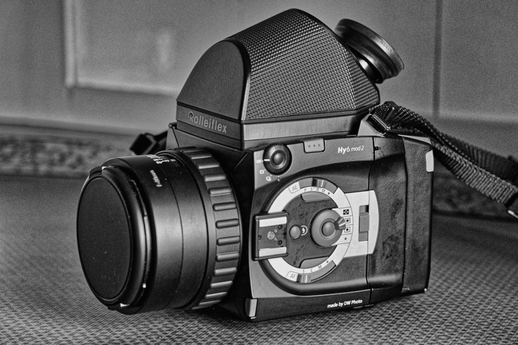 Rolleiflex 6008 und Hy6 Mittelformat